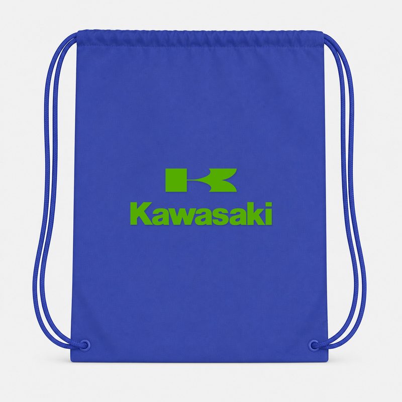 Kawasaki Drawstring Bag - Blue
