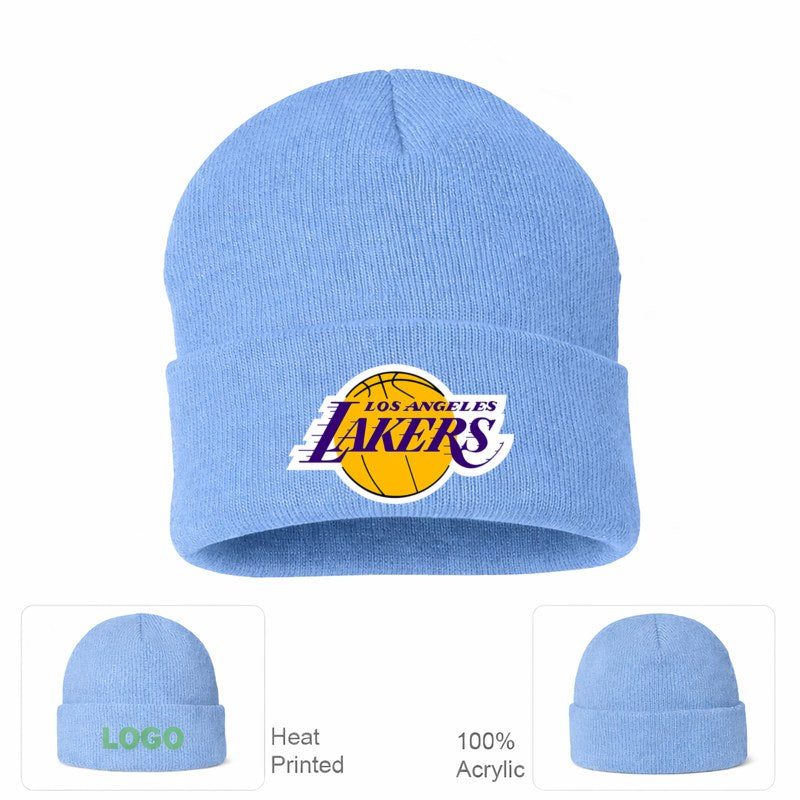 NBA Los Angeles Lakers Beanie Hat - Sky Blue