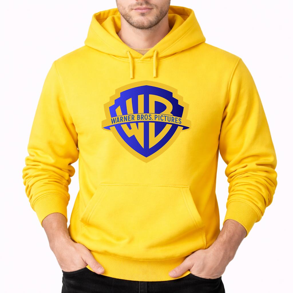 Men's Warner Bros Pullover Hoodie - Yellow