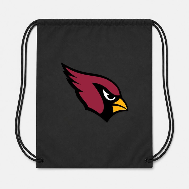 Arizona Cardinals Drawstring Bag - Black