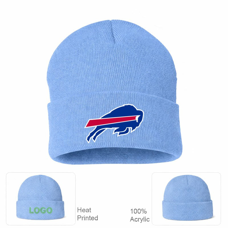 Buffalo Bills Sky Blue Beanie Hat