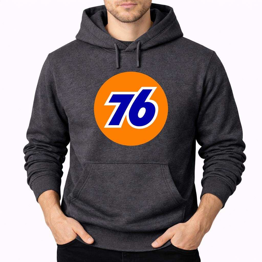 Men's 76 Pullover Hoodie - Charcoal