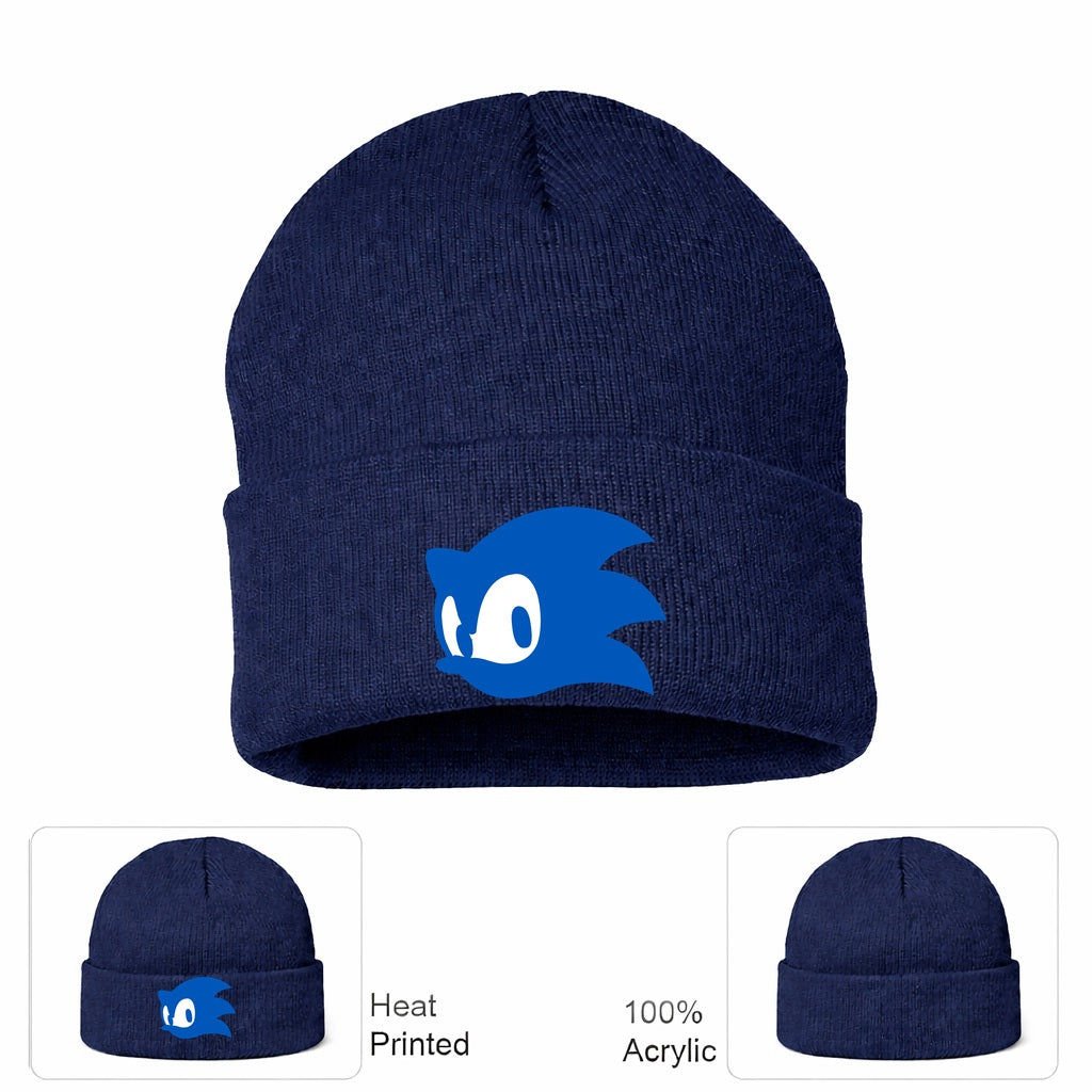 Sonic the Hedgehog Beanie Hat - Navy