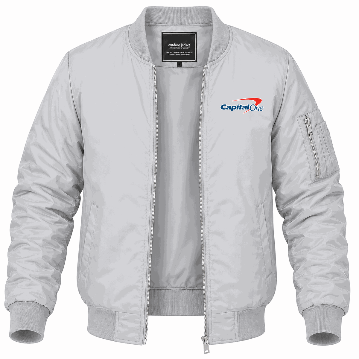 Men's Capital One Lightweight Bomber Jacket - Gray