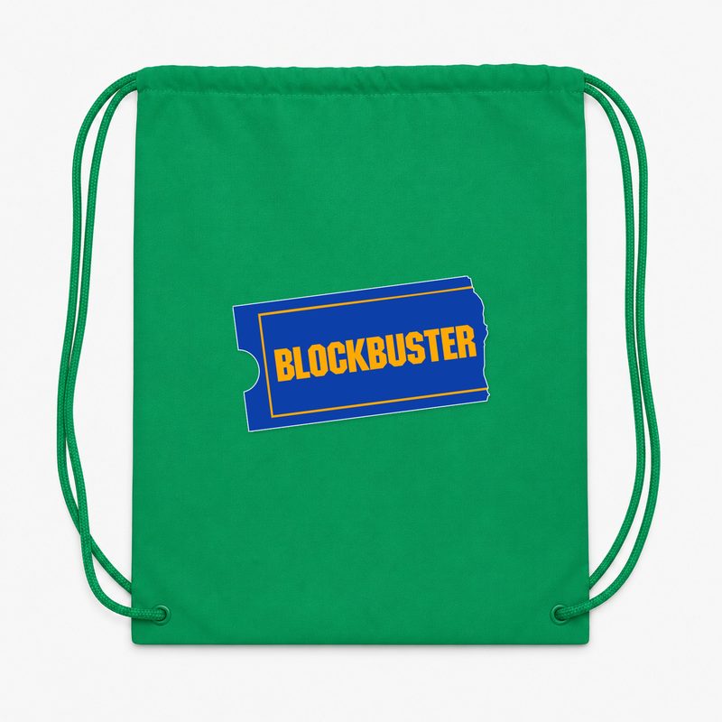 Blockbuster Drawstring Bag - Green