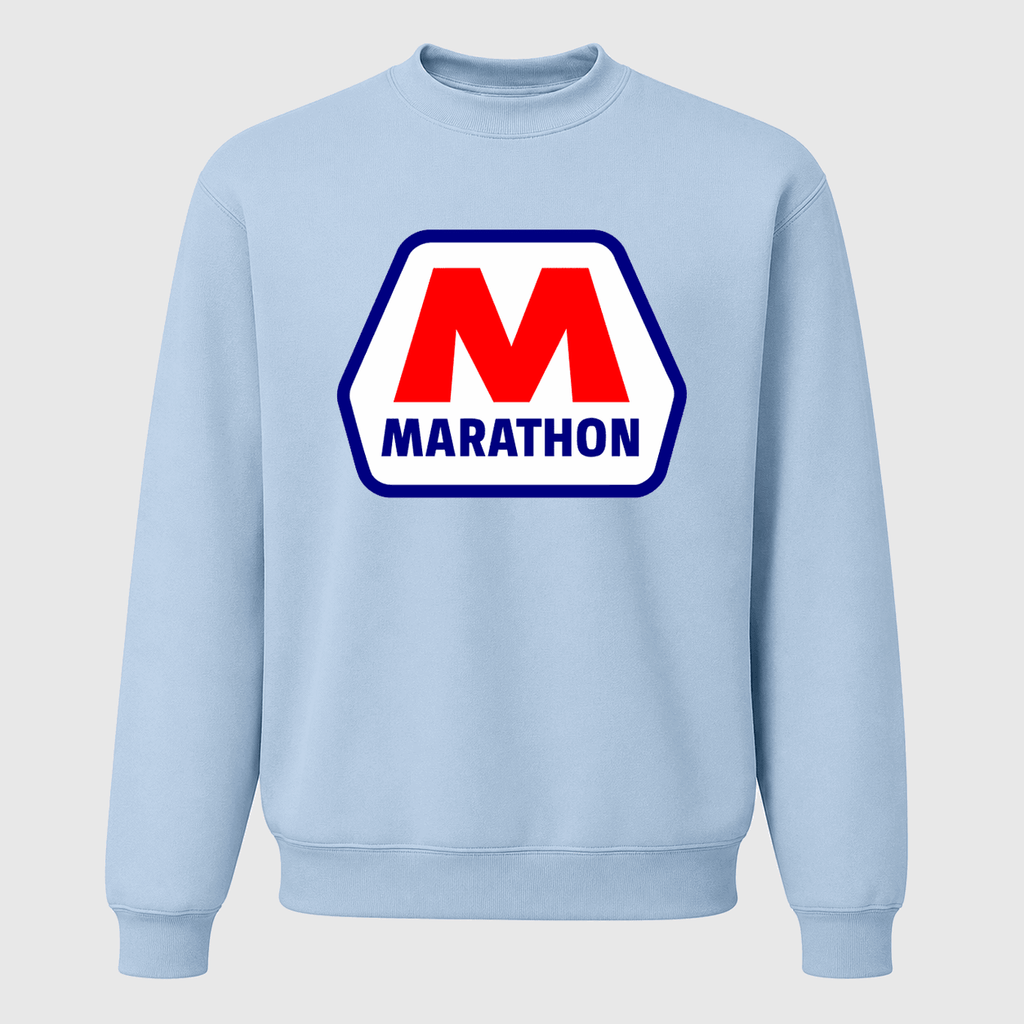 Men's Marathon Crewneck Sweatshirt - Sky Blue