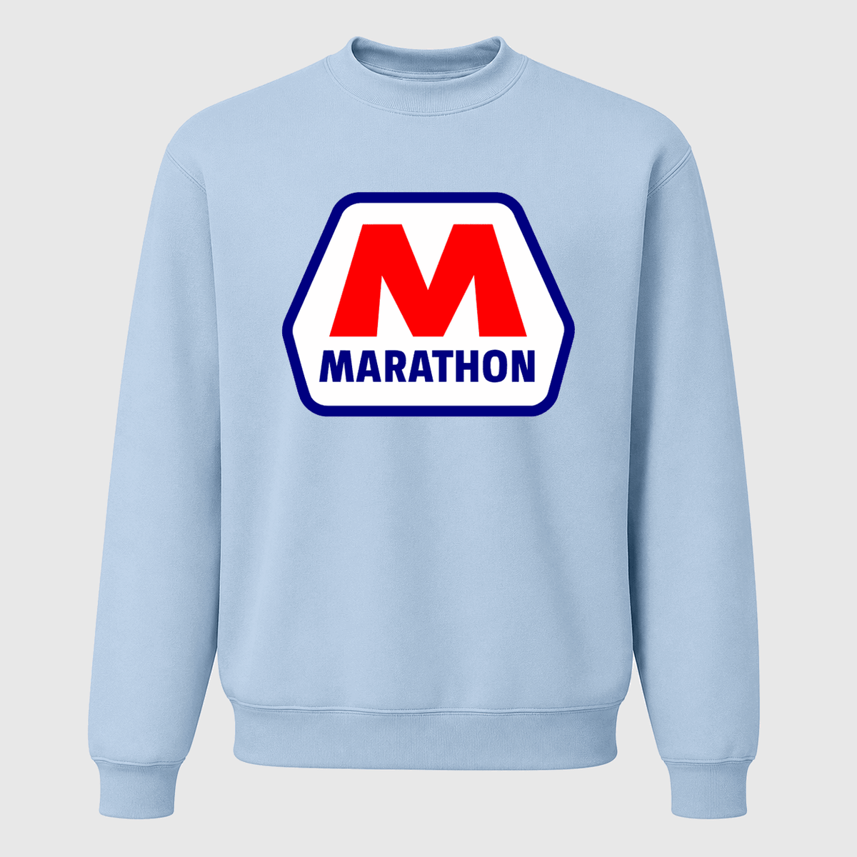 Men's Marathon Crewneck Sweatshirt - Sky Blue