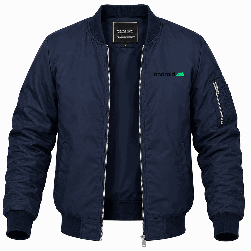 Men's Android Lightweight Bomber Jacket - Navy