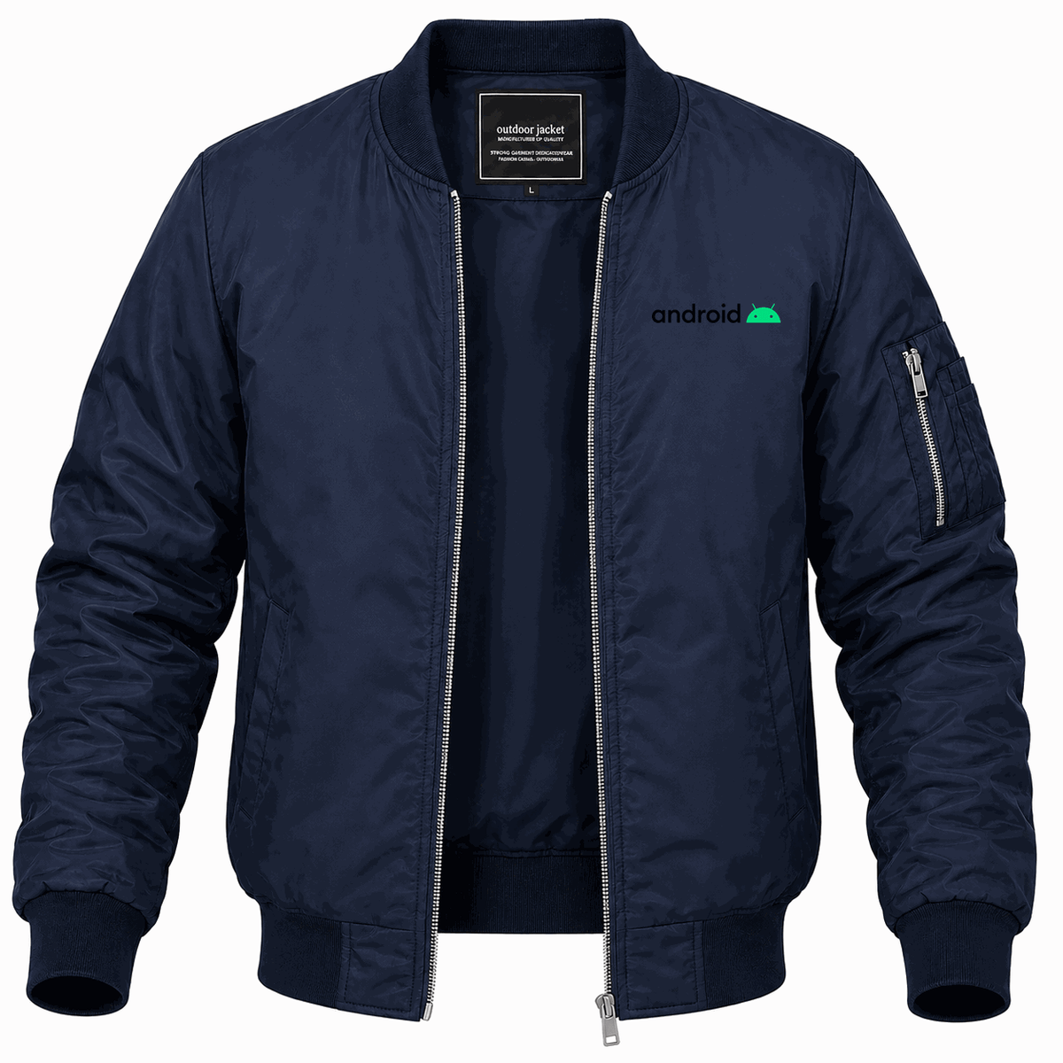 Men's Android Lightweight Bomber Jacket - Navy