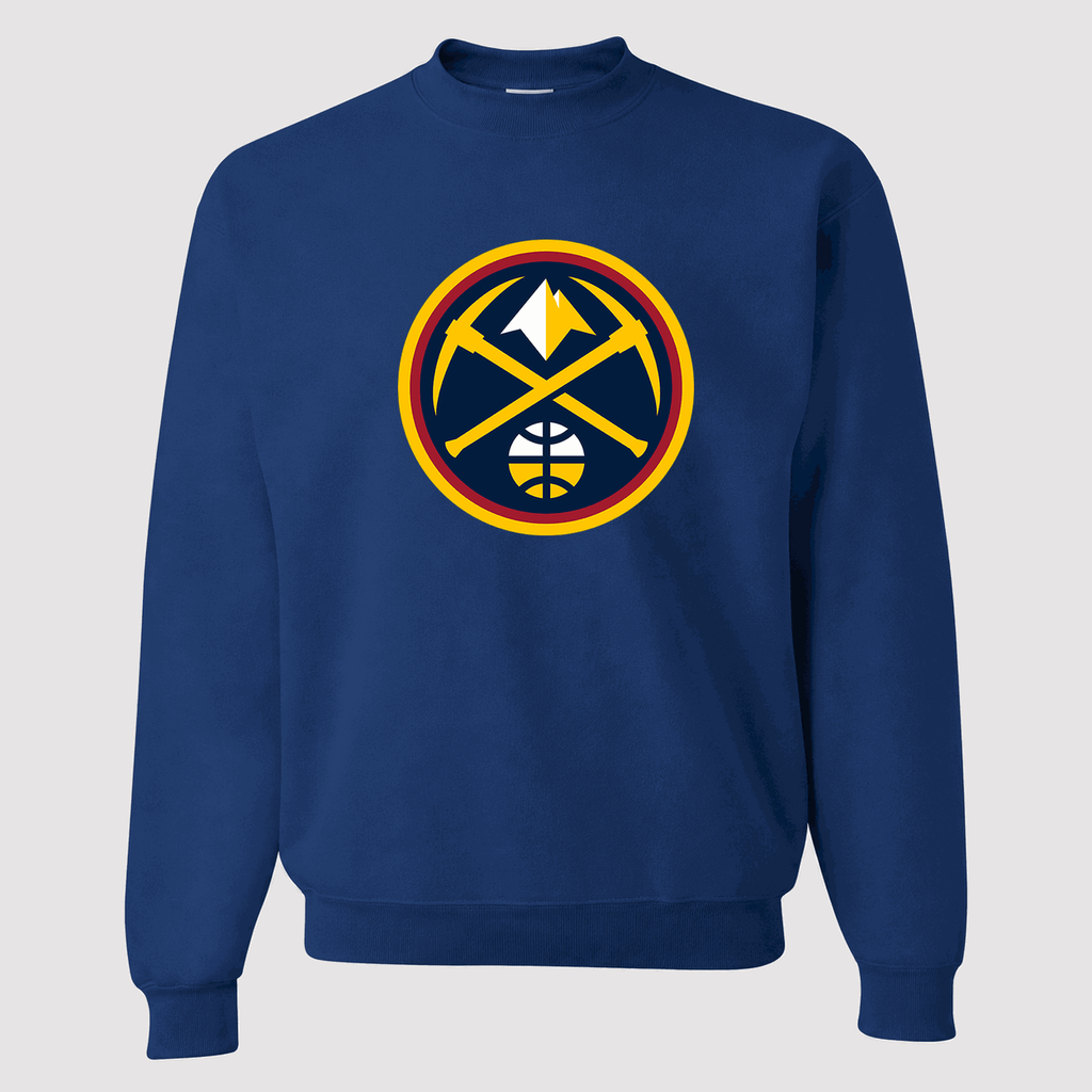 Men's Denver Nuggets Crewneck Sweatshirt - Blue