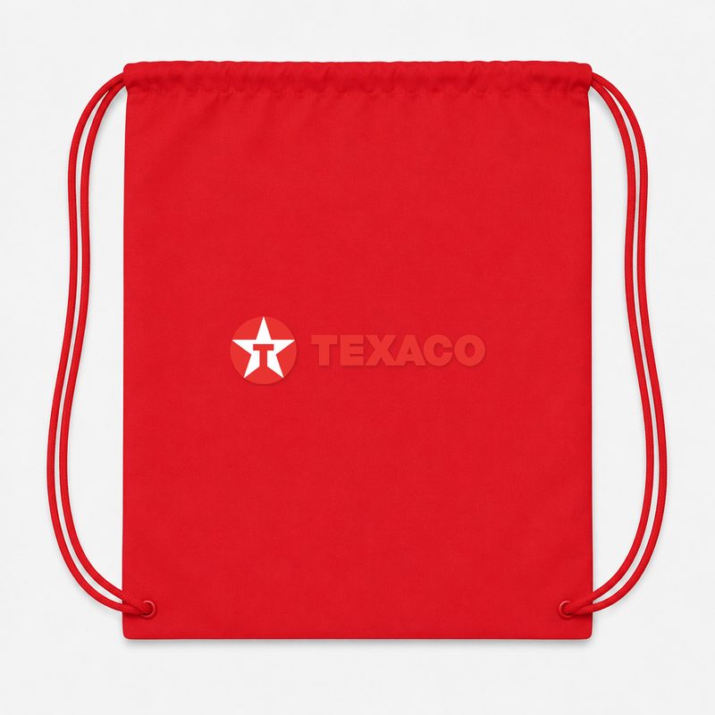 Texaco Drawstring Bag - Red