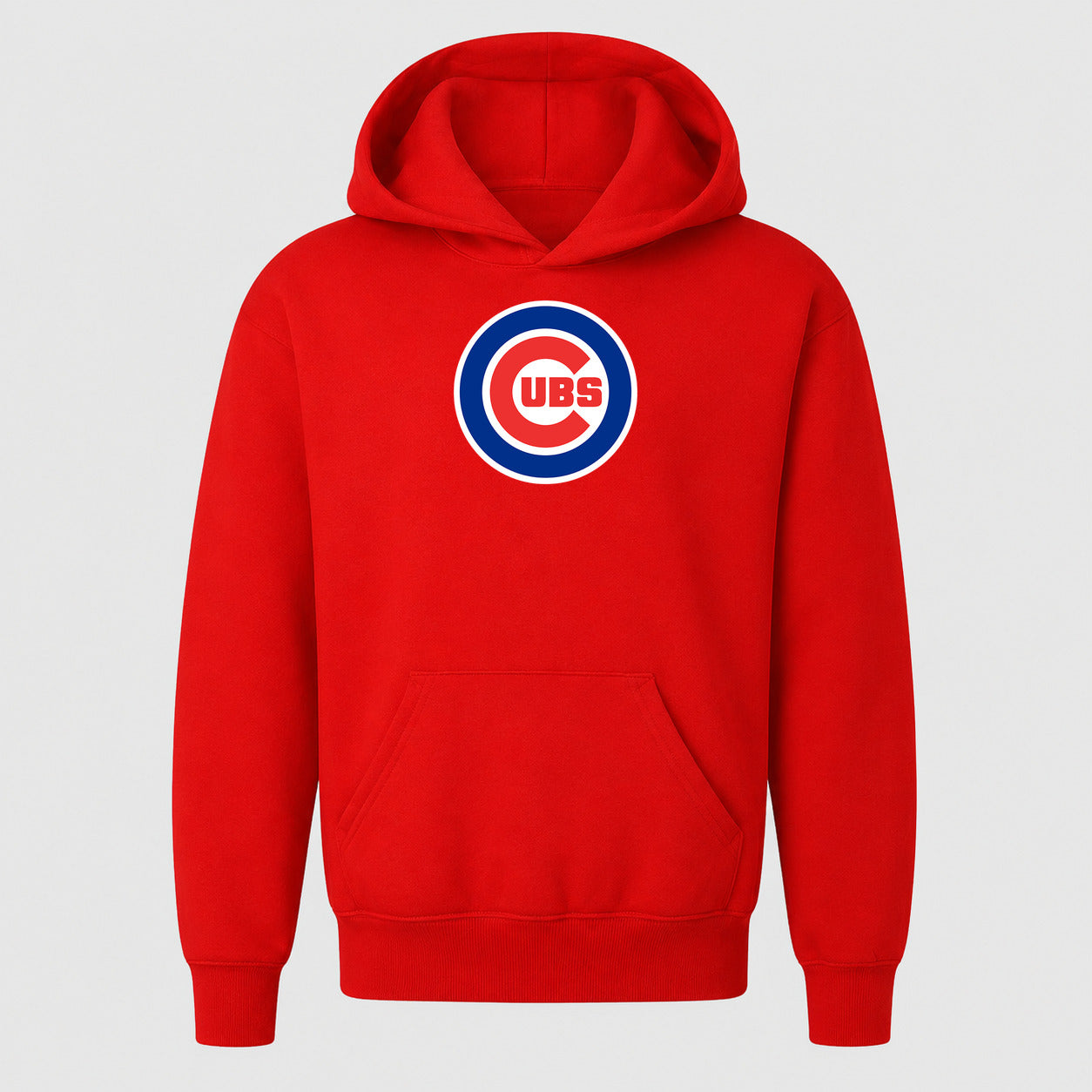 Youth Chicago Cubs Pullover Hoodie - Red