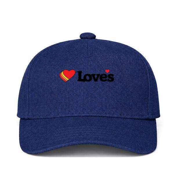 Love's Travel Stops Logo Navy Dad Baseball Cap Hat