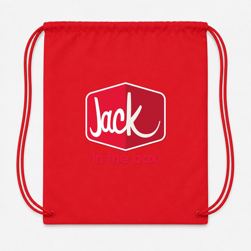 Jack In The Box Drawstring Bag - Red