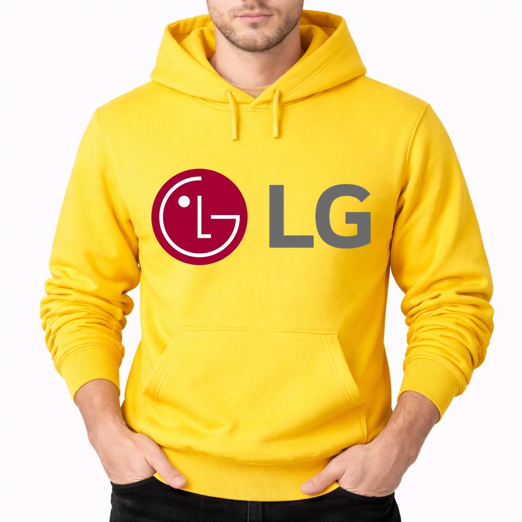Men's LG Pullover Hoodie - Yellow