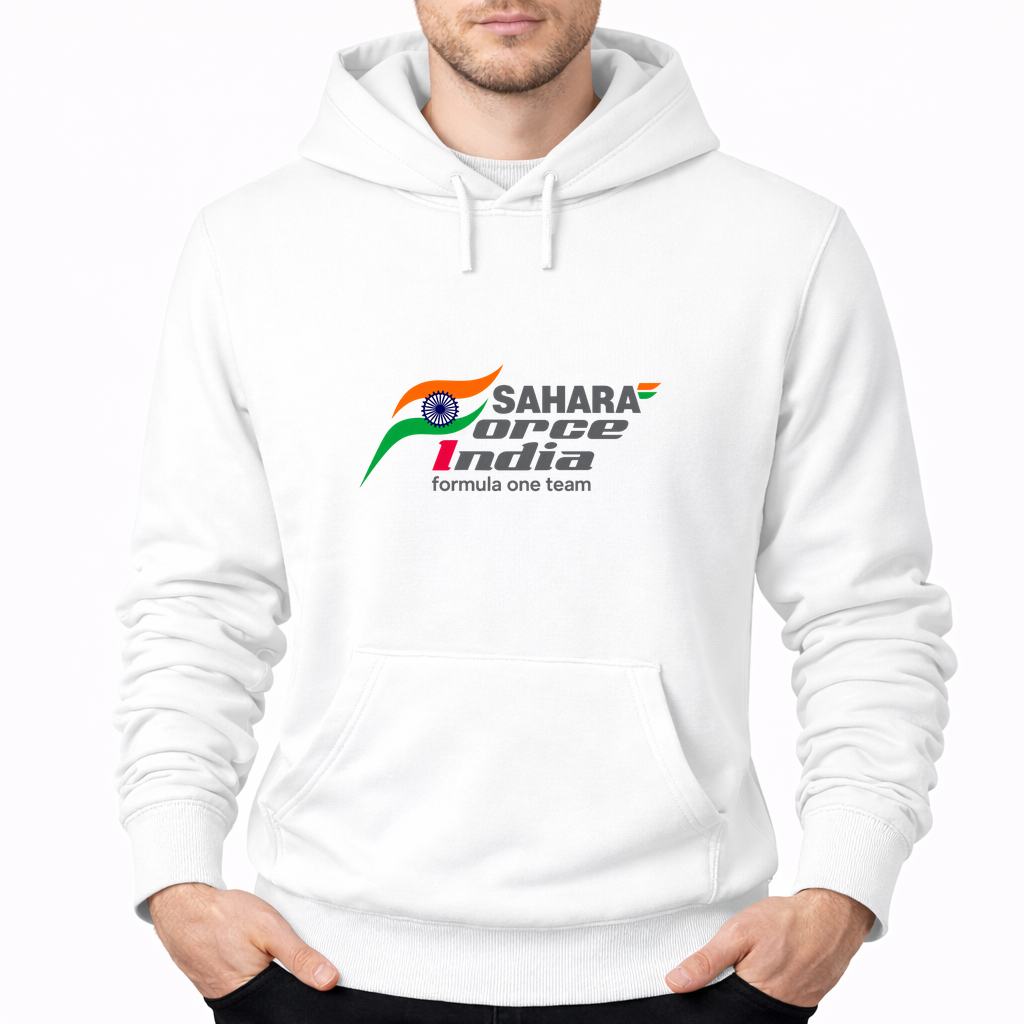 Men's Sahara Force India Formula One Team Pullover Hoodie - White