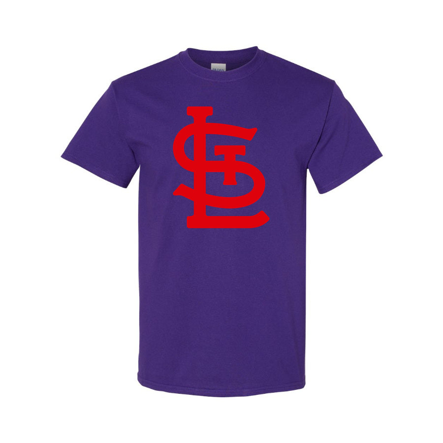 Men's St. Louis Cardinals Cotton T-Shirt - Purple