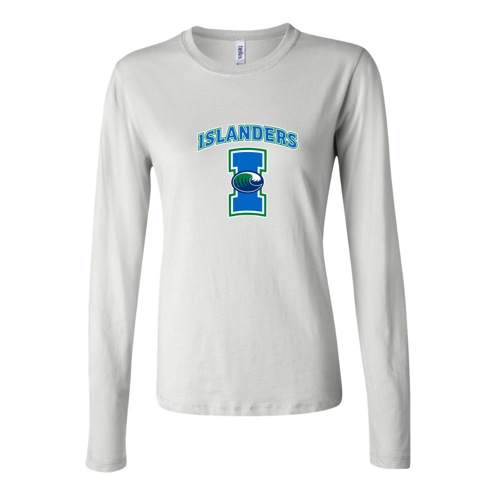 Women's Texas AM CC Islanders Long Sleeve T-Shirt - White