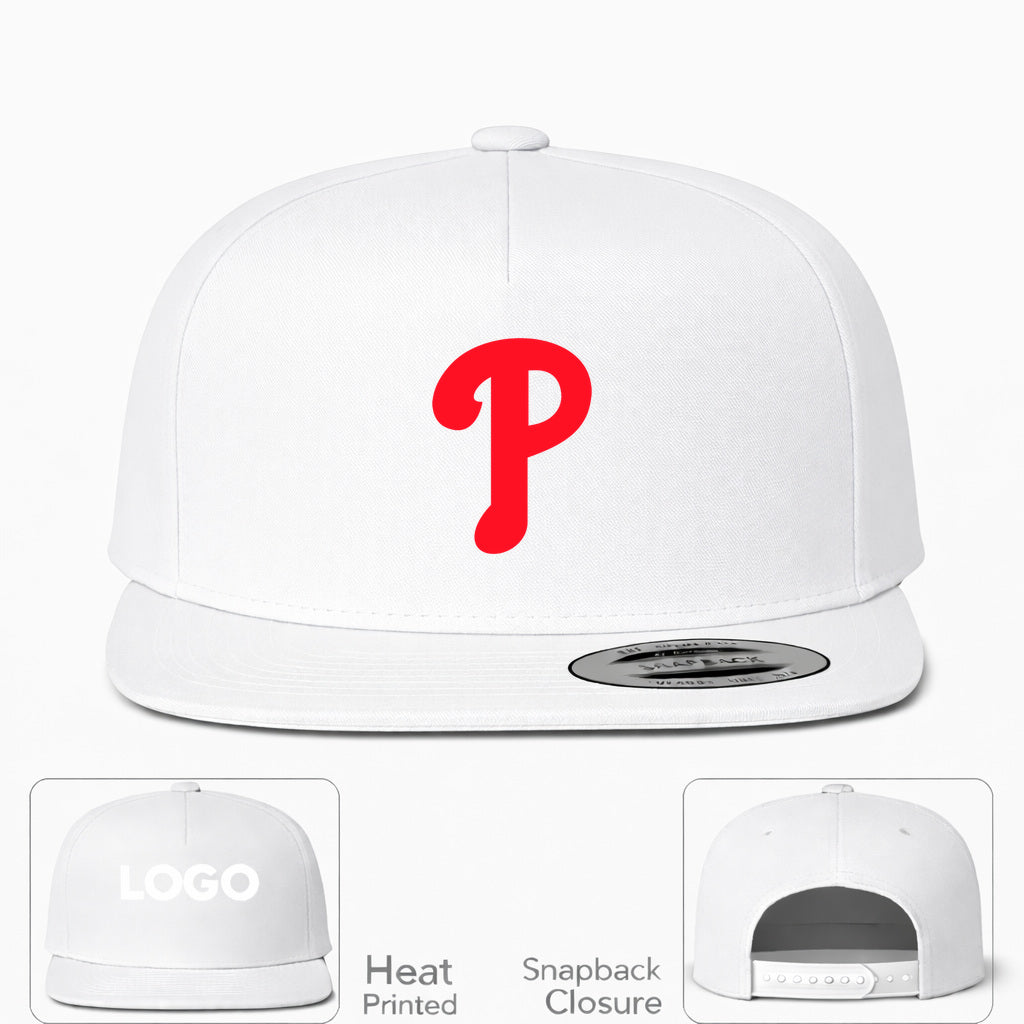 MLB Philadelphia Phillies Snapback Hat - White
