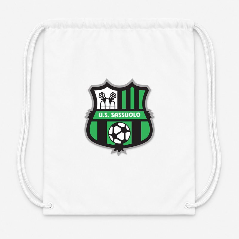 U.S. Sassuolo Soccer Drawstring Bag - White
