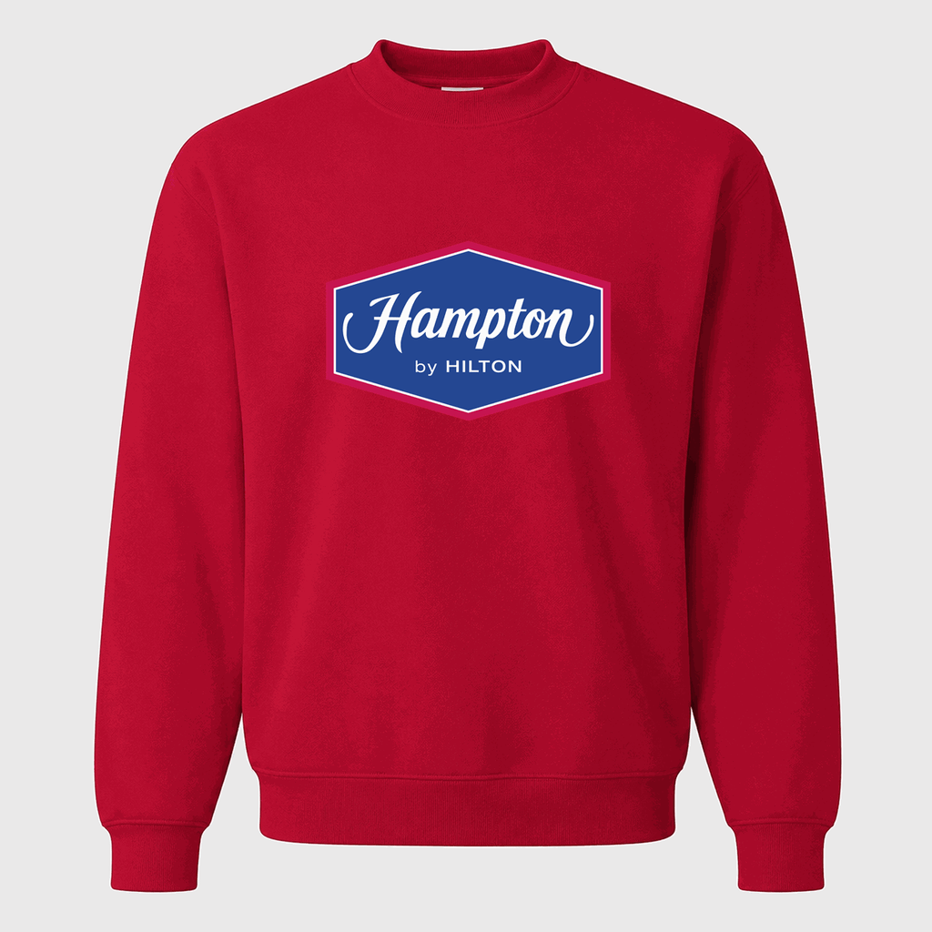 Men's Hampton Crewneck Sweatshirt - Red