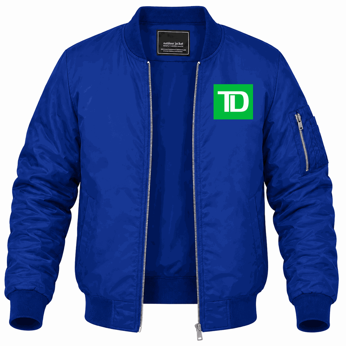 Men's TD Bank Lightweight Bomber Jacket - Blue