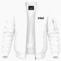 Men's Intel Lightweight Bomber Jacket - White