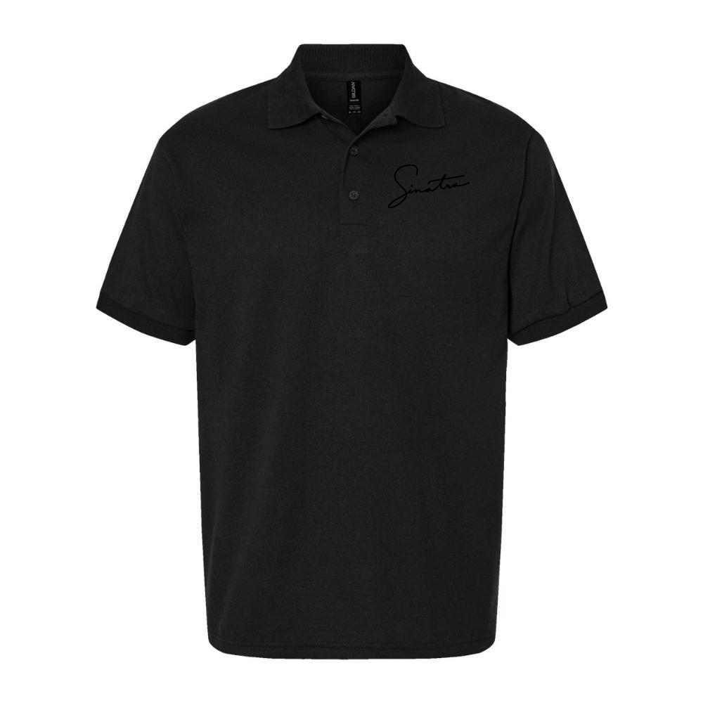 Men's Frank Sinatra Dry Blend Polo - Black