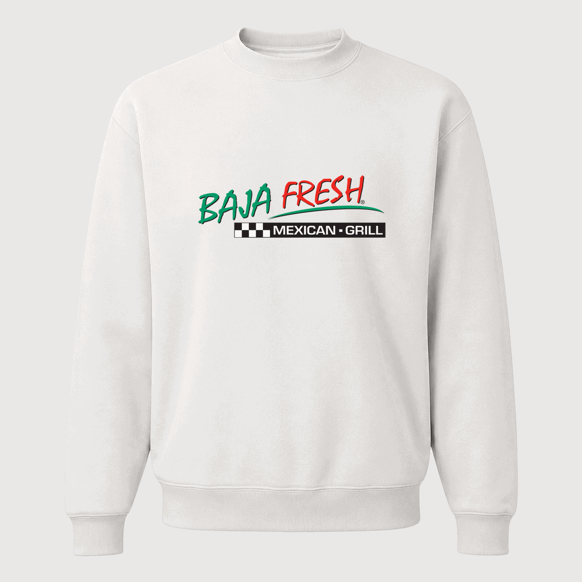 Men's Baja Fresh Crewneck Sweatshirt - White