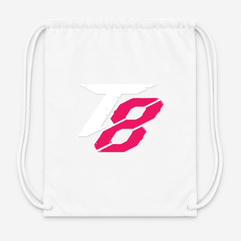 Tekken 8 White Drawstring Bag - White
