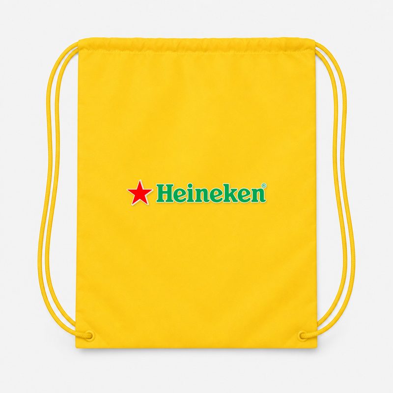 Heineken Drawstring Bag - Yellow