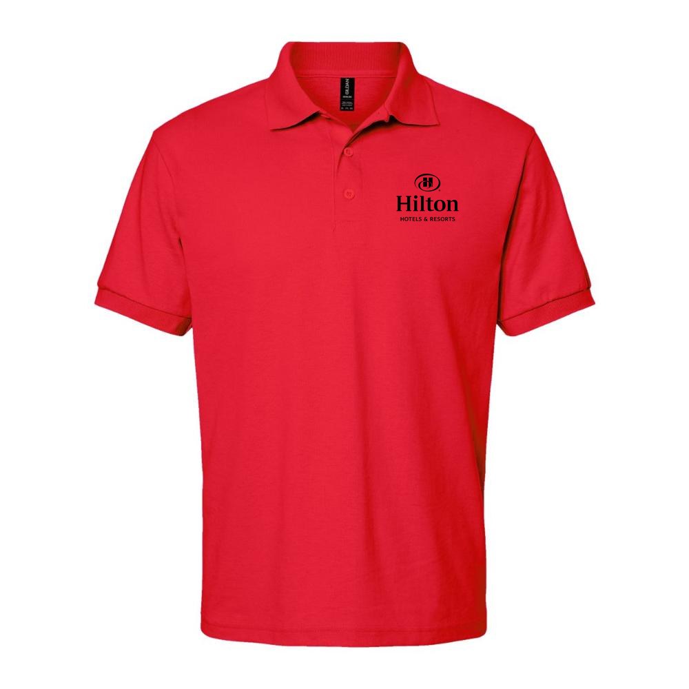 Men's Hilton Dry Blend Polo - Red