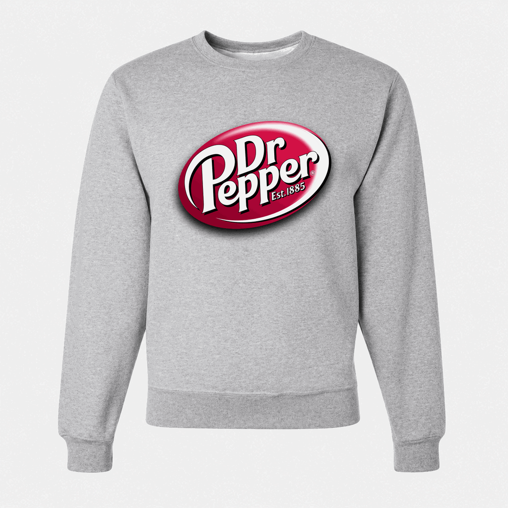 Men's Dr Pepper Crewneck Sweatshirt - Gray