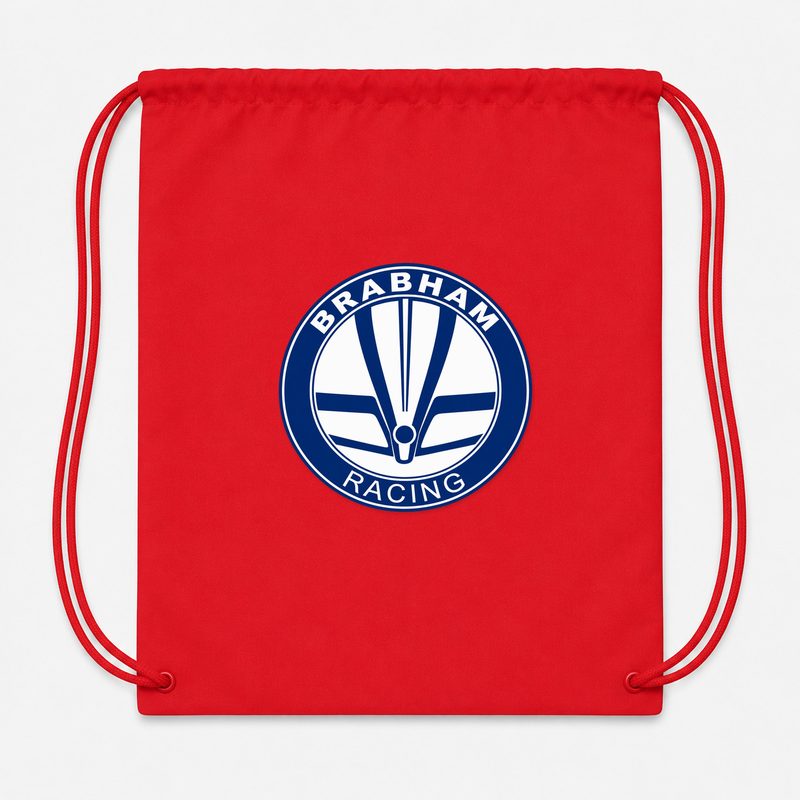 Brabham Racing Drawstring Bag - Red