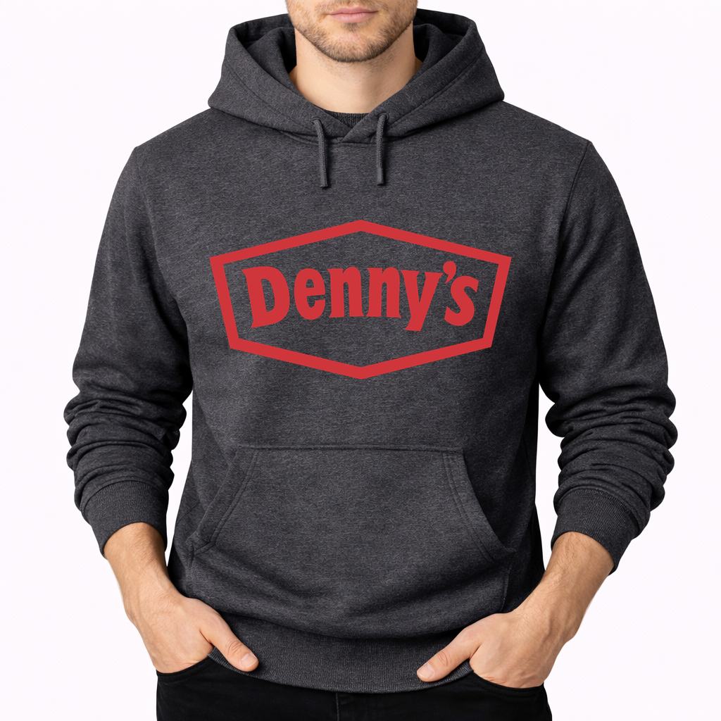 Men's Dennys Pullover Hoodie - Charcoal
