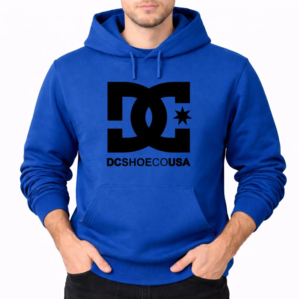 Men's DC Pullover Hoodie - Blue