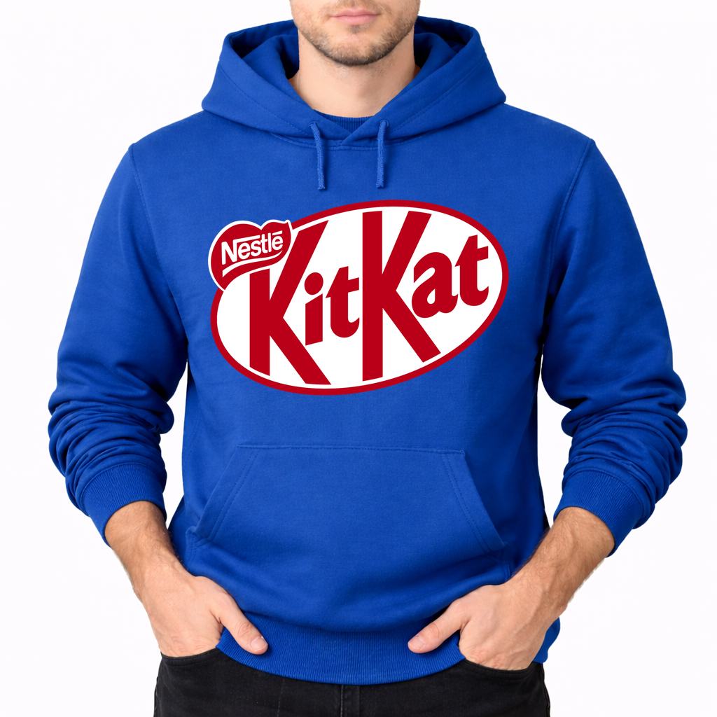 Men's Kit Kat Pullover Hoodie - Blue