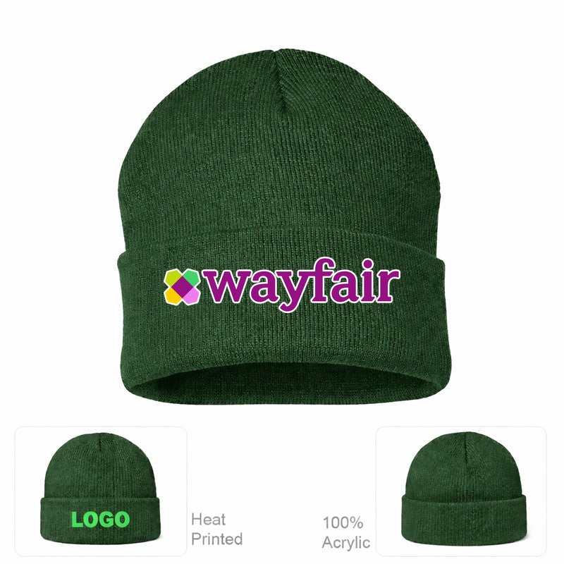 Wayfair Forest Green Beanie Hat