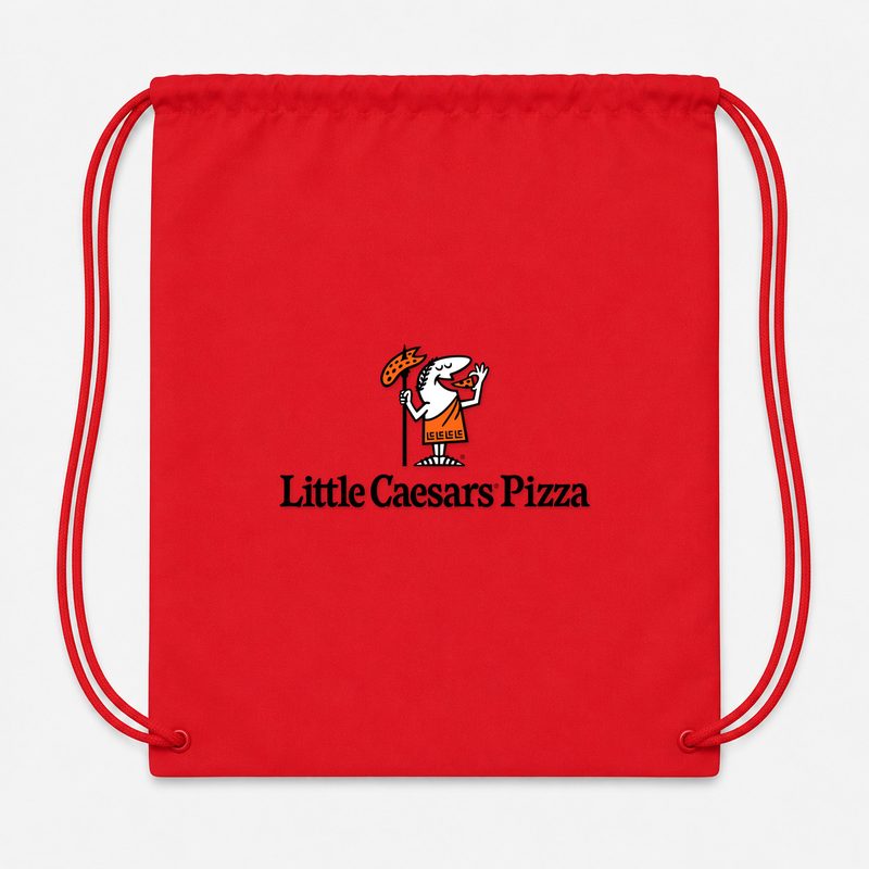 Little Caesars Drawstring Bag - Red
