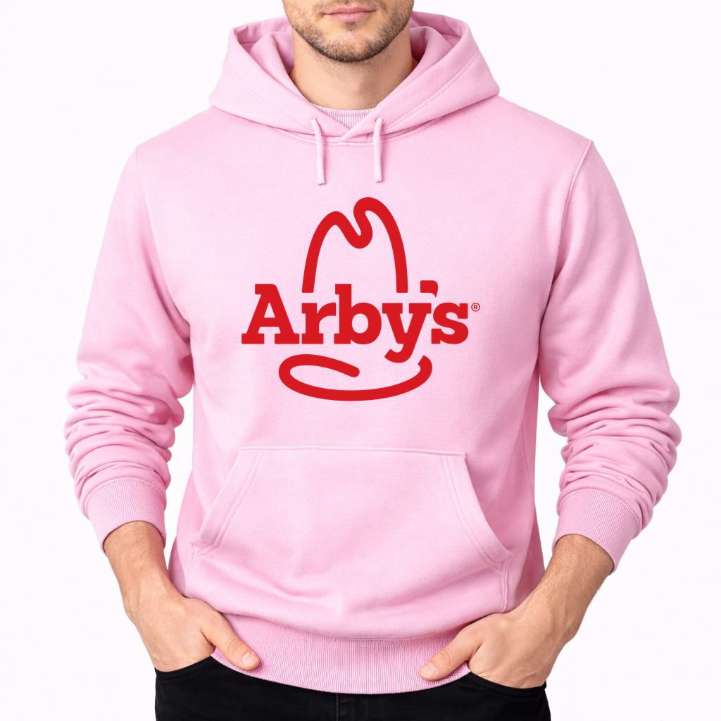 Men's Arby's Pullover Hoodie - Pink