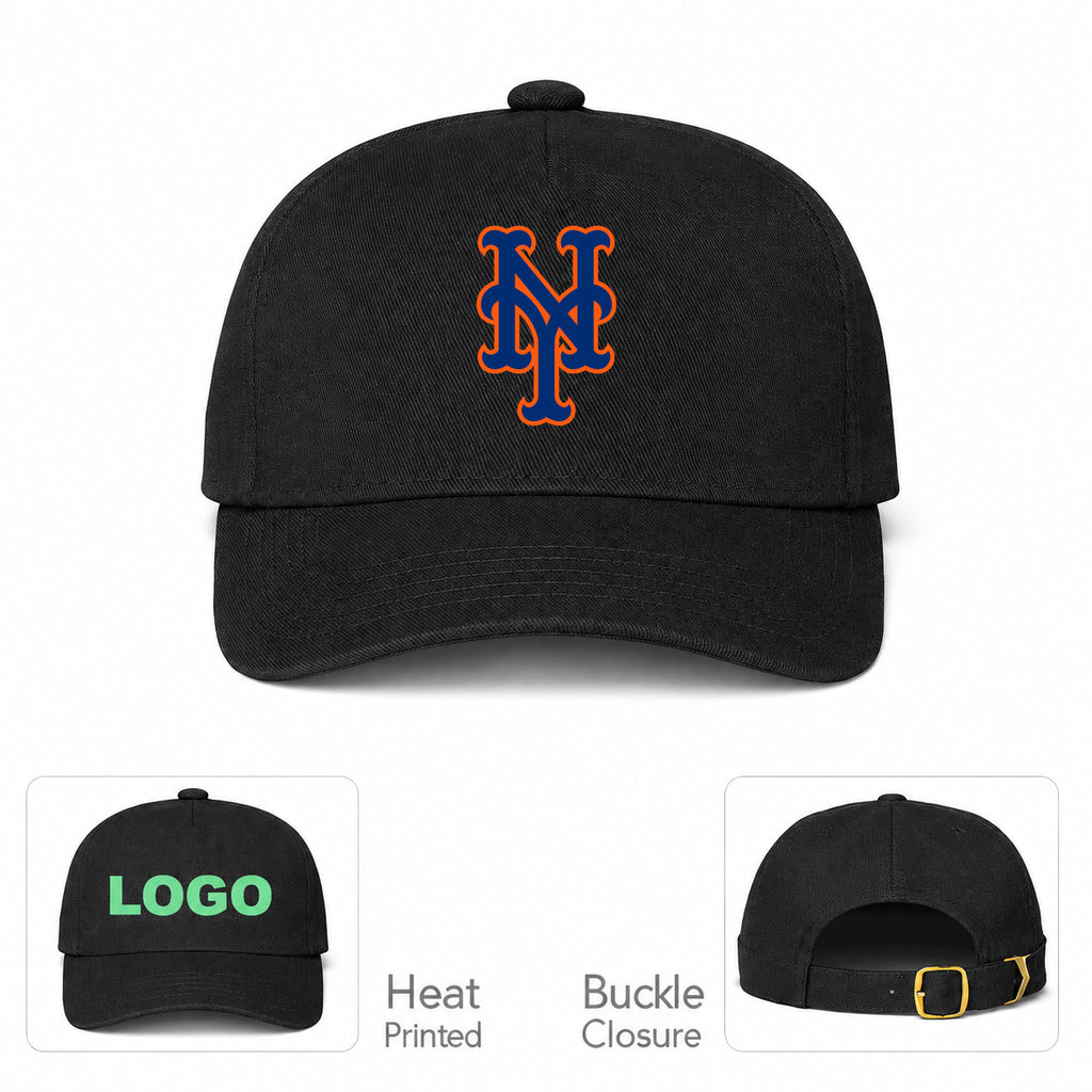 MLB New York Mets Baseball Cap Hat - Black