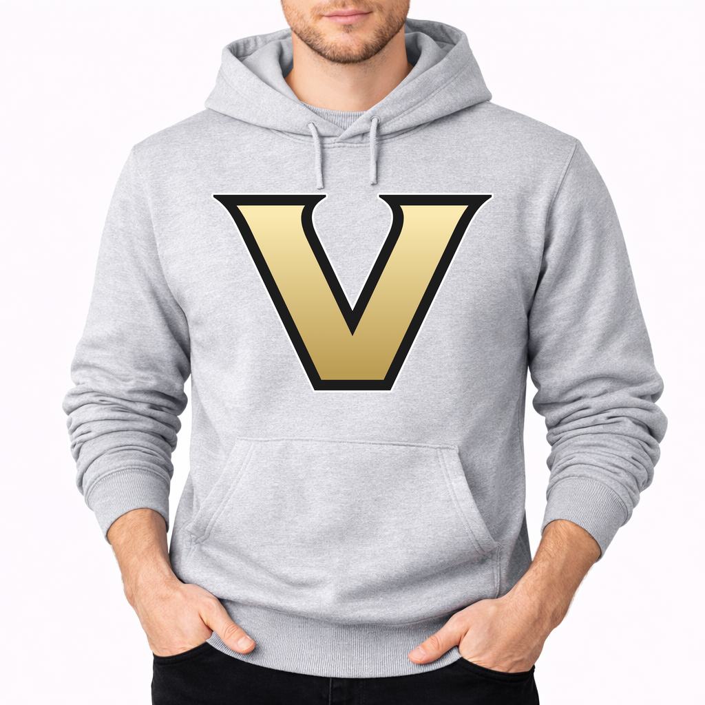 Men's Vanderbilt Commodores Pullover Hoodie - Gray