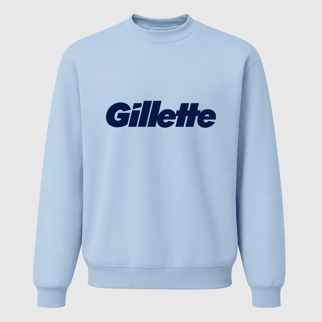 Men's Gillette Crewneck Sweatshirt - Sky Blue