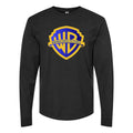 Men's Warner Bros Long sleeves Cotton Blend T-Shirt - Black