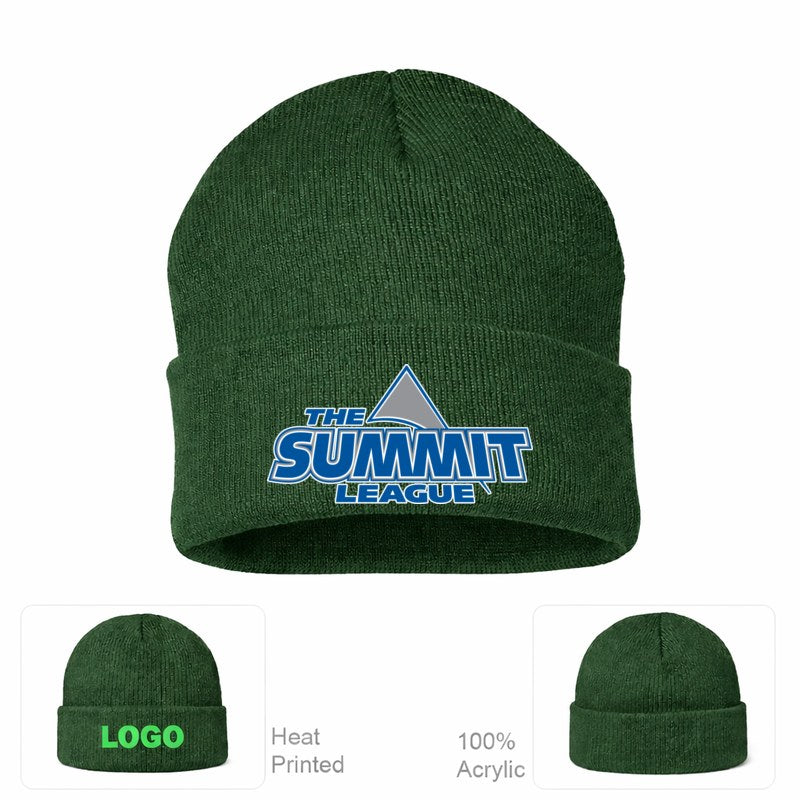 The Summit League Forest Green Beanie Hat
