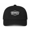 Denny's Logo Version 2 Black Dad Baseball Cap Hat