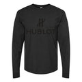Men's Hublot logo.svg Long sleeves Cotton Blend T-Shirt - Black