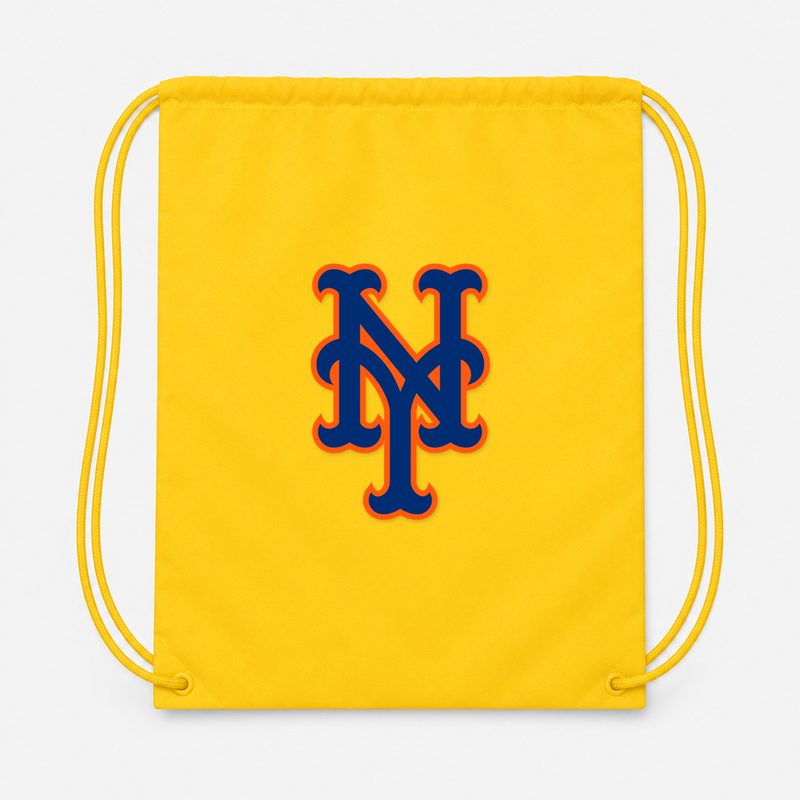 New York Mets Drawstring Bag - Yellow
