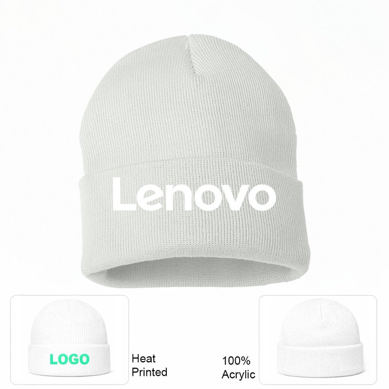 Lenovo White Snapback Hat