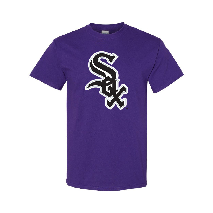 Men's Chicago White Sox Cotton T-Shirt - Purple